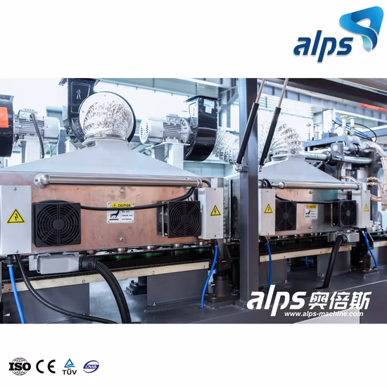 완전 자동 플라스틱 병 오일 샴푸 세제 탄산 음료 주스 식수 음료 부는 기계 만들기 애완 동물 스트레치 블로우 성형 기계